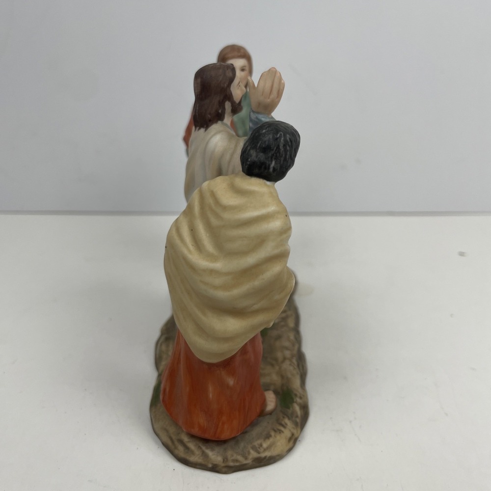 1990 Ceramica Excelsis THE WAY TO EMMAUS Figure 370/5000 Figurine RELIGION - Picture 2 of 8